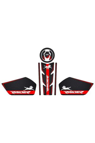 Rebon MotoDesign TVS RAİDER 125 UYUMLU TANK PAD SET