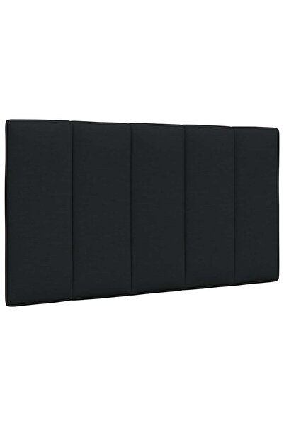 vidaxl Headboard Pillow , Hanko, black, 80 cm, textile