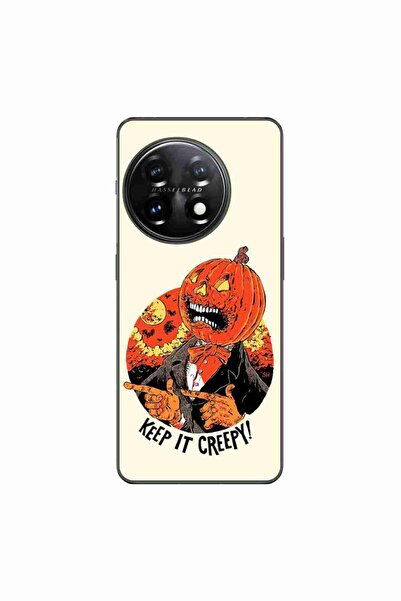 OEM Husa compatibila cu OnePlus 12R Silicon Gel Tpu Model Halloween Keep it C...