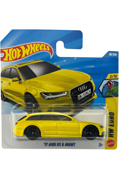 HOT WHEELS سيارات فردية '17 أودي RS6 أفانت JJJ33