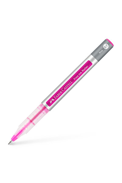 Faber Castell Pix roller cu cerneală 0.7mm roz Faber-Castell