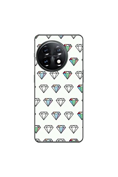 OEM Husa compatibila cu OnePlus 12R Silicon Gel Tpu Model Diamonds Pattern Tr...