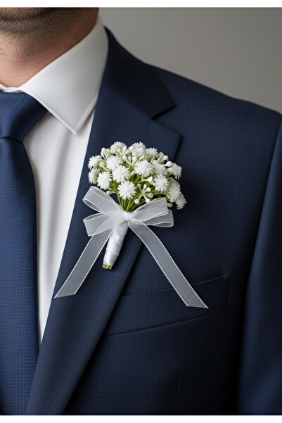 BTRENDY Damat Yaka Çiçeği,Yaka İğnesi Şık Aksesuar