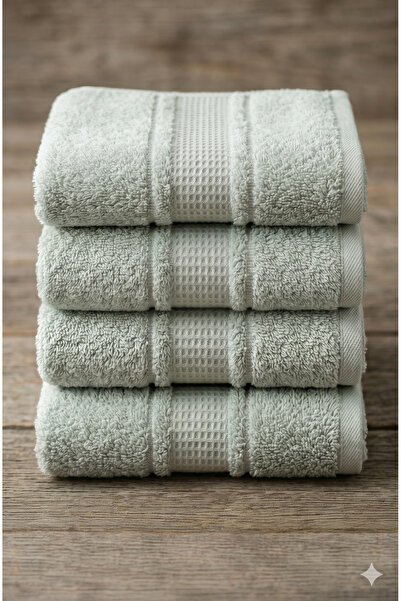 Özdilek Colorist 50X90 cm Hand-Face Towel Set of 4