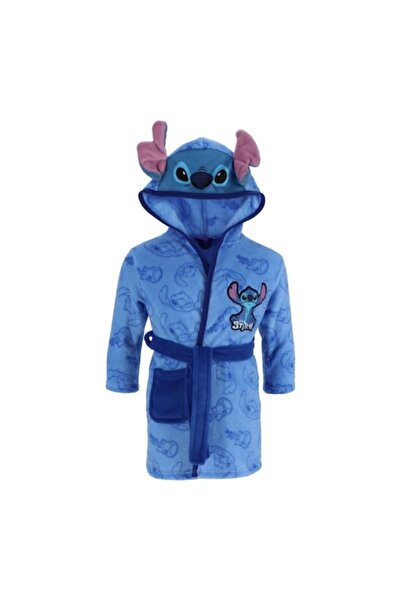 Javoli Disney Lilo and Stitch, Children's Bathrobe The Star Dog Blue 2 - 3 ye...