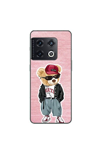 OEM Калъф, съвместим с OnePlus 10 Pro, силиконов гел TPU, с десен  "Розова дъ...
