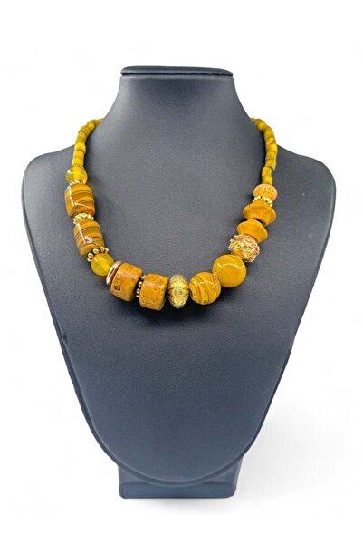 Bozhi Necklace Glass Beads Elegant Gift