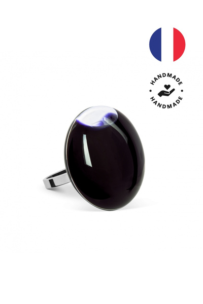 Pylones Glass Ring - Galet - Mini Milk