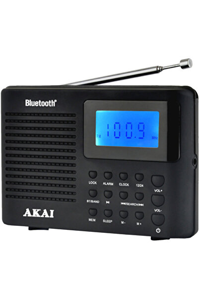 AKAI APR-400 Φορητό ψηφιακό ραδιόφωνο με Bluetooth και έξοδο ακουστικών