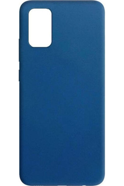 Senso Μαλακή Θήκη Πλάτης Σιλικόνης Μπλε (Galaxy A02s) Κωδικός: SESTSAMA02SBL