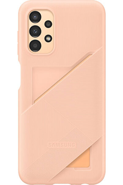 Samsung Θήκη Πλάτης Σιλικόνης Ροδακινί (Galaxy A13 4G) Κωδικός: EF-OA135TPEGWW