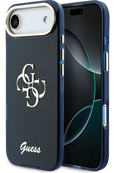 Guess Iml 4g Script Πίσω Κάλυμμα Πλαστικό / Σιλικόνη Μπλε (iPhone Air) Κωδικό...