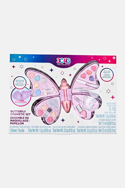 3C4G مجموعة مستحضرات التجميل على شكل فراشة