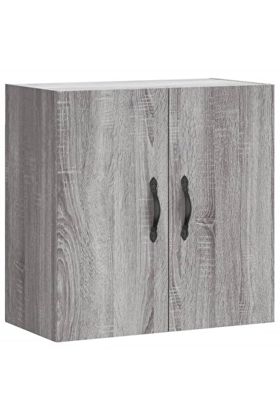 vidaxl Wall cabinet, sonoma grey, 60x31x60 cm, composite wood