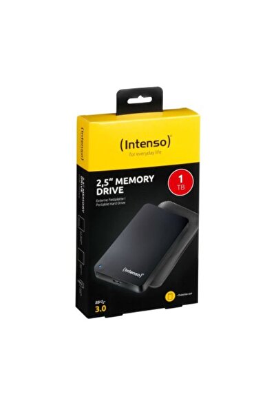 Intenson Intenso Εξωτερικός Σκληρός Δίσκος 2.5 " 1TB USB 3.2, με Δερμάτινη Θή...