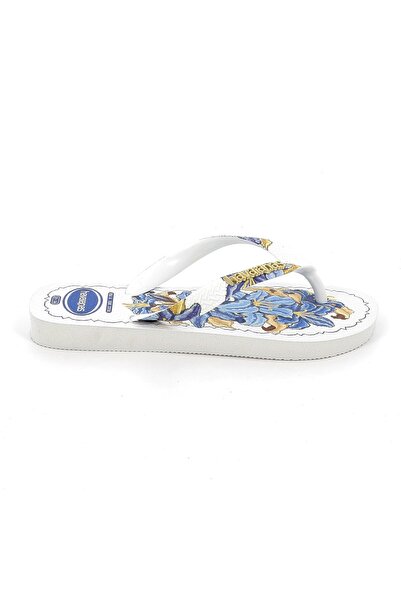 Havaianas Γυναικεία Σαγιονάρα Tropicana Vibes Χρώματος Λευκό 4150170-0001
