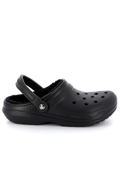 Crocs Σαμπό Classic Lined Clog Χρώματος Μαύρο 203591-060
