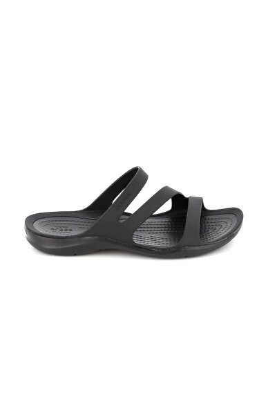 Crocs Γυναικεία Σαγιονάρα Swiftwater Sandal Χρώματος Μαύρο 203998-060