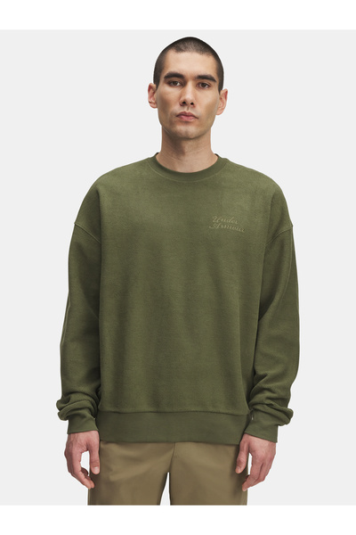Under Armour Hanorac bărbătesc UA Icon Rev Terry Crew-GRN
