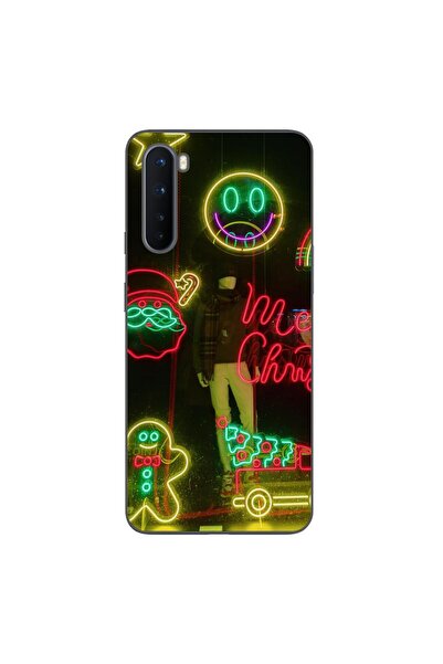 OEM Husa compatibila cu OnePlus Nord Silicon Gel Tpu Model Craciun Vitrina Ne...