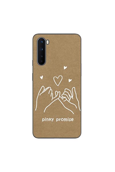 OEM Husa compatibila cu OnePlus Nord Silicon Gel Tpu Model BFF Pinky Promise
