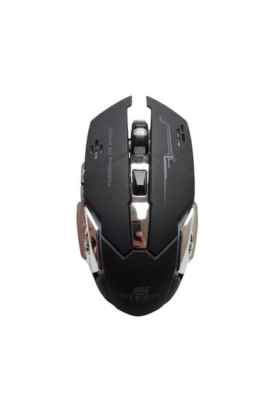Steep Solid Kablosuz RGB Gaming Mouse Şarjlı 2400 Dpı 2.4g Hızlı Bağlantı Fps...