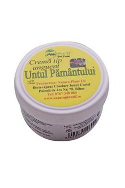 Natura Plant Crema Untul Pamantului Poieni, 50 ml
