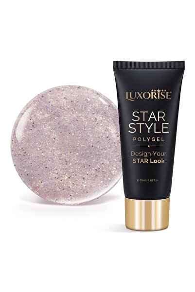 LUXORISE Polygel STAR STYLE - Colecția STAR SIGNATURE, Golden Hour, 50ml