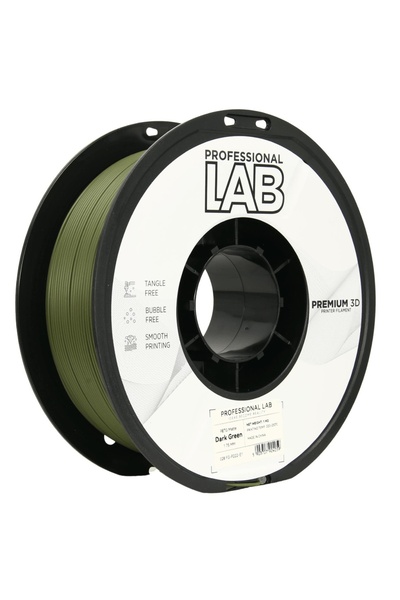 Professional LAB Professional Filament LAB PETG Mat Dark Green 1.75 mm 1 kg