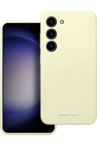 roar Cloud Skin Πίσω Κάλυμμα Σιλικόνης Κίτρινο (Redmi 15C 4G)