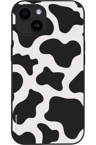 Other Σονίκ Σειρά Animal Print Θήκη Κινητού Τηλεφώνου Apple iPhone 14 Αγελάδα 01