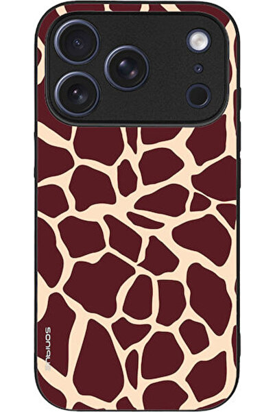 Other Θήκη Sonique Σειρά Animal Print για Apple iPhone 17 Pro Καμηλοπάρδαλη 03
