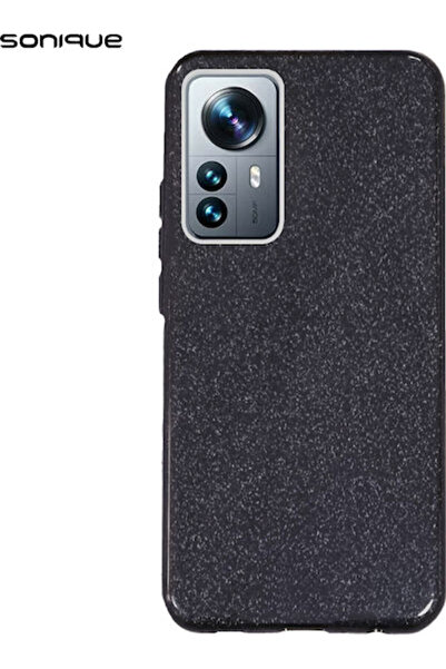 Other Σονίκ Λαμπερή Μαύρη Θήκη Πλάτης Σιλικόνης (Xiaomi 12 Pro 5G)