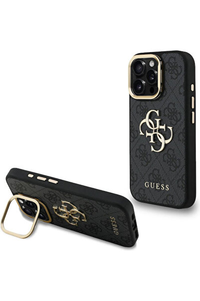 Guess Πίσω Κάλυμμα Συνθετικό Δέρμα Μαύρο (iPhone 15 Pro) Κωδικός: GUHCP15LPCS...