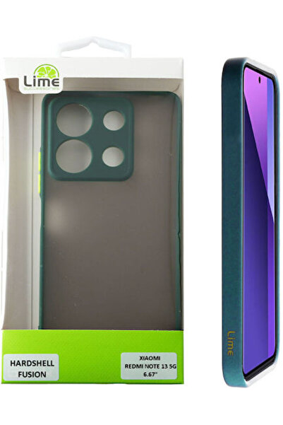 Lime&co Lime Πίσω Κάλυμμα Σιλικόνης / Πλαστικού Πράσινο (Redmi Note 13 5G) Κω...