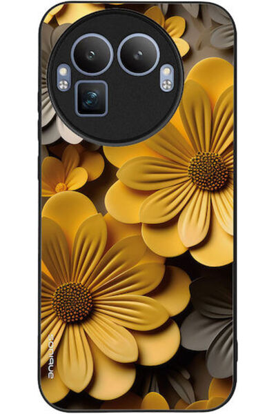 Other Θήκη Sonique Σειρά 3D Λουλούδια Realme GT 8 Pro 5G Κίτρινο
