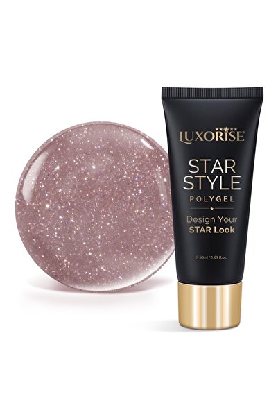 LUXORISE Полигел STAR STYLE - Колекция STAR SIGNATURE, Бронзов шепот, 50мл