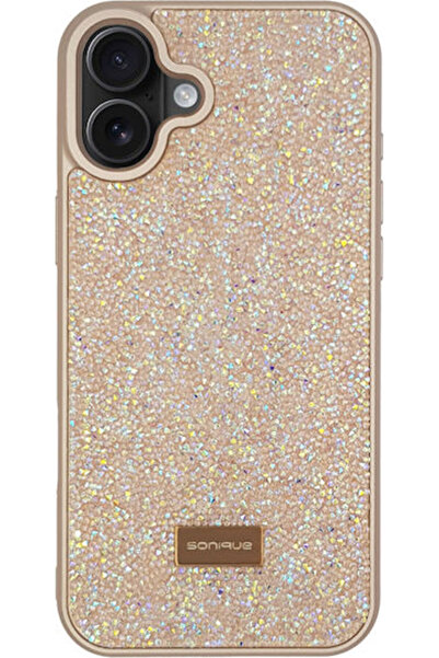 Other Lux Diamond Sonique Θήκη Κινητού Τηλεφώνου Apple iPhone 16 Plus Χρυσή