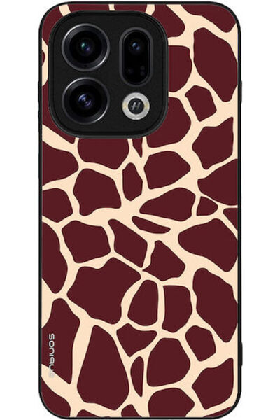 Other Σειρά Sonique Animal Print Θήκη Κινητού Τηλεφώνου Oppo Find X9 5G Καμηλ...