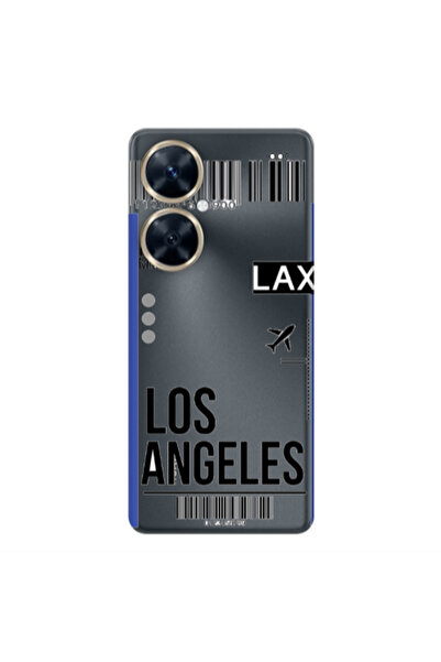 Other Huawei Nova 11i Los angeles Transparent Silicone TPU Θήκη
