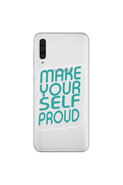 Other Samsung A70 Make Your Self Proud Transparent Silicone TPU Θήκη