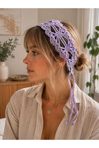 Cherry Butik Knitted Crown Bandana