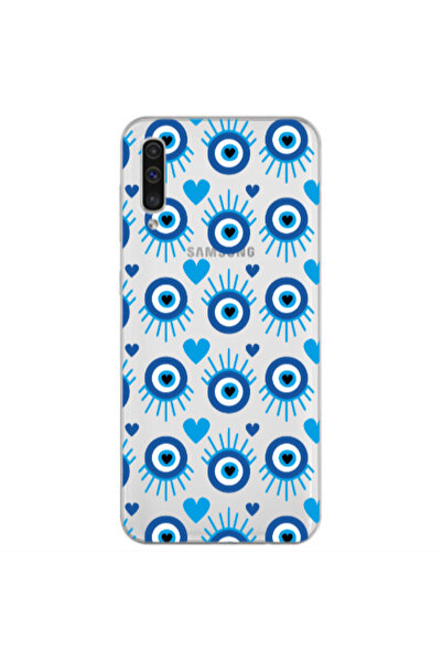 Other Samsung A70 Heart Eye Transparent Silicone TPU Θήκη