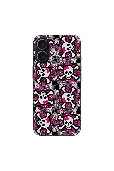 OEM Husa compatibila cu Apple iPhone 17 Silicon Gel Tpu Model Pop Art Skeleton