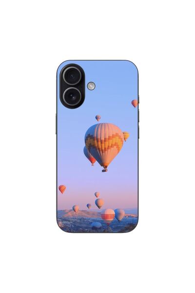 OEM Θήκη συμβατή με Apple iPhone 17 από σιλικόνη gel TPU με σχέδιο μπαλονιών