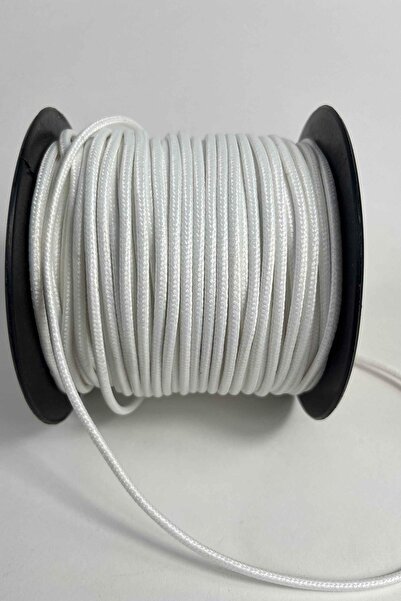 Hobigram 3 mm Premium Paracord Rope 10 Meters White – Macrame Bracelet Keycha...