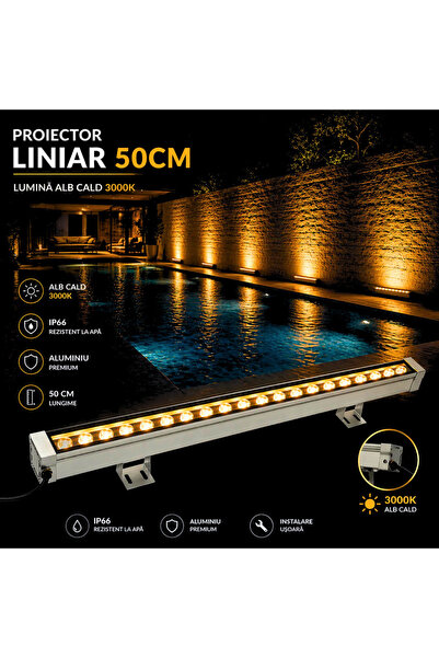 LightPlanet Corp Iluminat LED 18W 100cm IP65