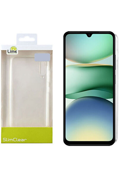 Lime&co Lime Slimclear Πίσω Κάλυμμα Σιλικόνης Διαφανές (Redmi A5)