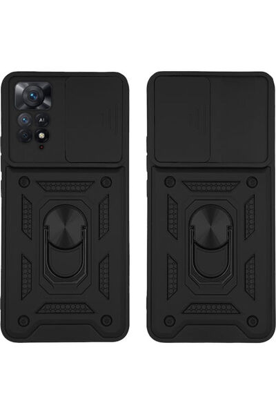 Other Sonique Πίσω Κάλυμμα Σιλικόνης / Πλαστικού Μαύρο (Redmi Note 11 Pro)