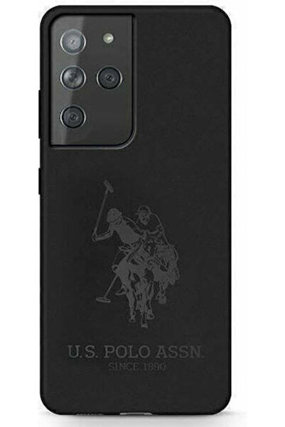 U.S. Polo Assn. On Tone Πίσω Κάλυμμα Σιλικόνης Μαύρο (Galaxy S21 Ultra) Κωδικ...